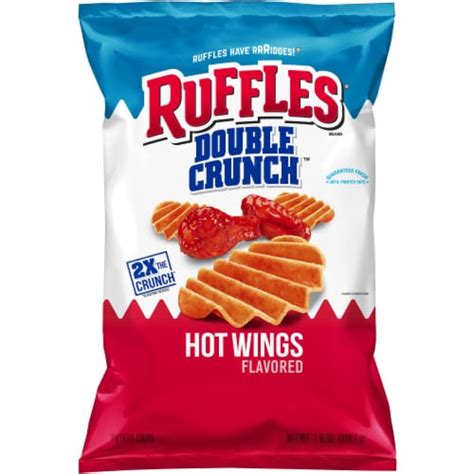 Ruffles Double Crunch Hot Wings Potato Chips 7 75 Oz Fred Meyer