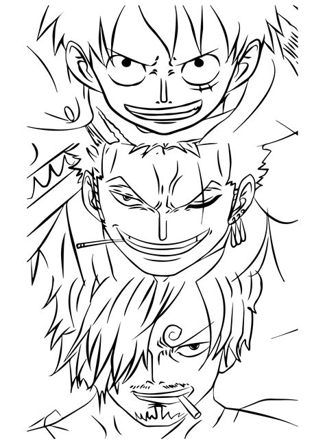 Vinsmoke Sanji Coloring Pages - Coloring Pages For Kids And Adults