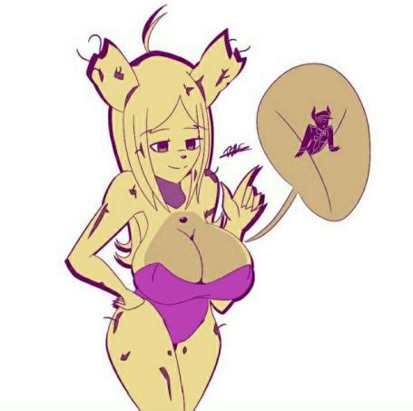 Rule 34 - 1boy 1girls big breasts bunnysuit five nights at freddy's