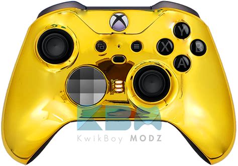 Gold Chrome Xbox Elite Controller Series 2 Xbox One Elite Controller