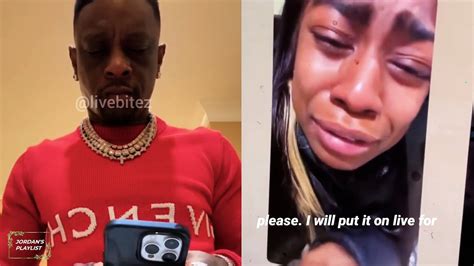 Boosie Gets Begged By Woman On Video For K Hd Her Rent Must Be Due