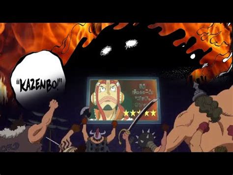 kazenbo bagaimana usopp  menghentikannya teorionepiece youtube