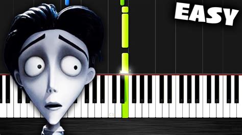 Victor S Piano Solo Corpse Bride Easy Piano Tutorial By Plutax Youtube