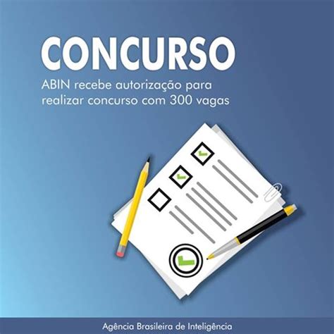 Concurso Abin Inscri Es Edital Vagas E Apostilas