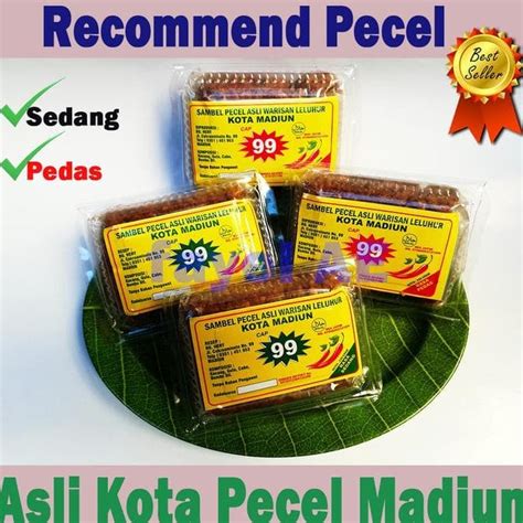 Jual Sambel Pecel Bumbu Kacang Instan Resep Sambal Pecel Khas Madiun