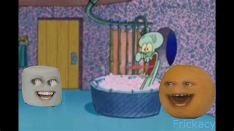 The Annoying Orange And Marshmallow Drops By Squidwards House Hd