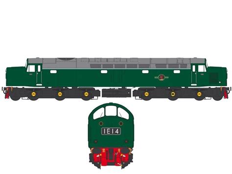 Heljan 4060 Class 40 Br Green Fge Olivias Trains