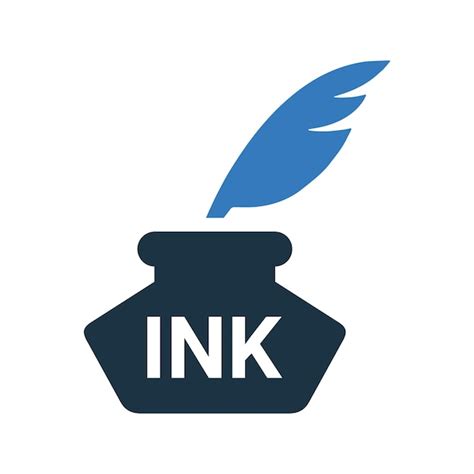 Premium Vector Inkpot Ink Pot Icon Simple Editable Vector Design