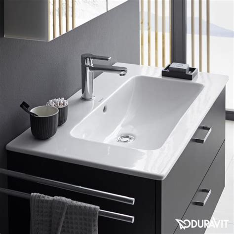 Duravit Me By Starck Lavabo Pour Meuble Blanc Avec Wondergliss Trou