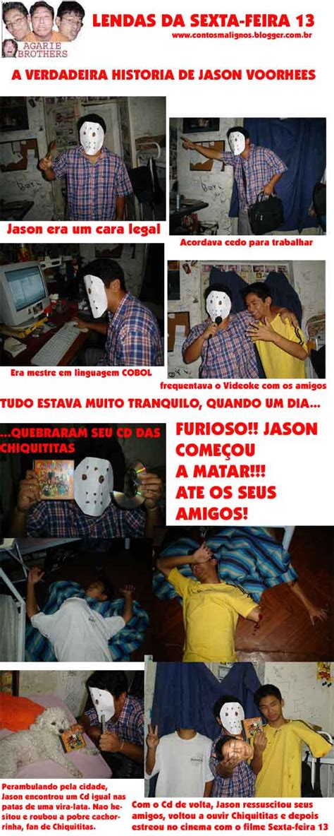 A Triste História De Jason Voorhees C O N T O S M A L I G N O S Agarie Brothers