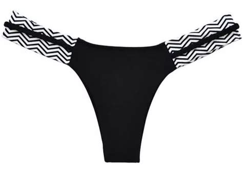 Bikini Calzón Tanga Con Trenzas Laterales Cuotas sin interés