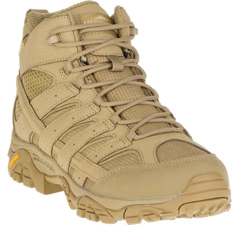 Merrell Moab 2 Mid Tactical Waterproof Boot Coyote