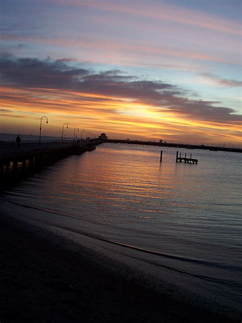 St Kilda beach sunset by DMaerografie on deviantART