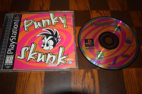 Punky Skunk Sony Playstation 1 Ps1 Game Complete Cib 32264500071 Ebay