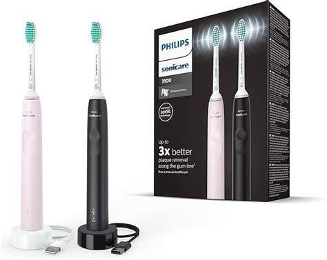 Philips Sonicare X Elektryczna Szczoteczka Soniczna Czarny I