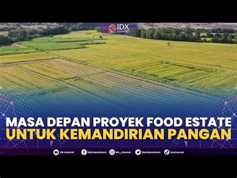 Masa Depan Proyek Food Estate Untuk Kemandirian Pangan St Session