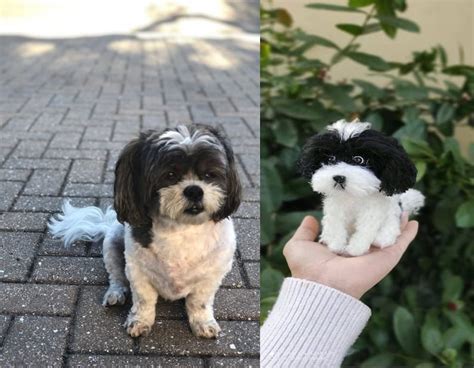 Custom Crochet Dog Amigurumi Custom Pets Crochet Pet Etsy