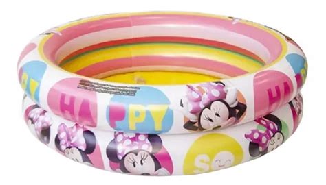 Piscina Inflable Redonda Multicolor Etitoys Minnie De 65 Cm X 17 Cm 37