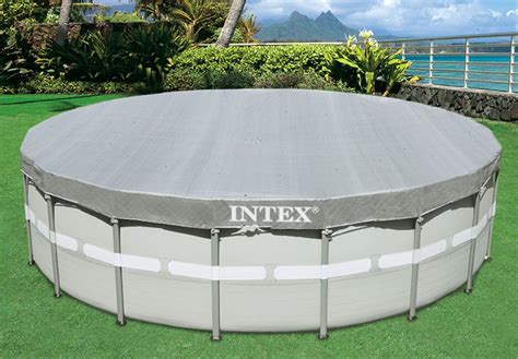 BACHE PISCINE INTEX RONDE 4 88m DELUXE CASH PISCINES NANTES