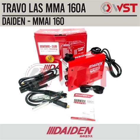 Jual DAIDEN Travo Las Inverter MMAi 160 Mesin Las Inverter 160A