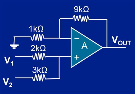 Non Inverting Summing Amplifier