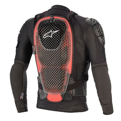 Peto Alpinestars Bionic Tech V Color Negro Rojo