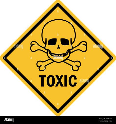warning toxic hazard sign signs  safety howsafe hazard warning