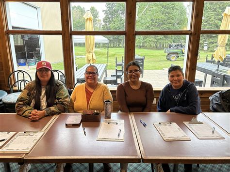 Despite the rain, ECN Staff are still enjoying their time golfing – Ermineskin Cree Nation