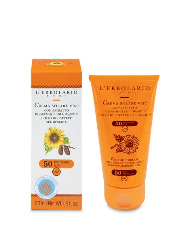 CREMA SOLARE VISO SPF50 50ML L ERBOLARIO