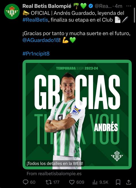 Real Betis se despide de Andrés Guardado : r/LigaMX