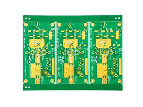 Enig Custom Printed Circuit Board Oz Four Layer Pcb Fr Lsola