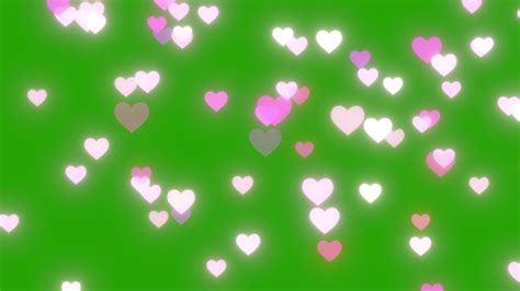 Green Hearts Backgrounds