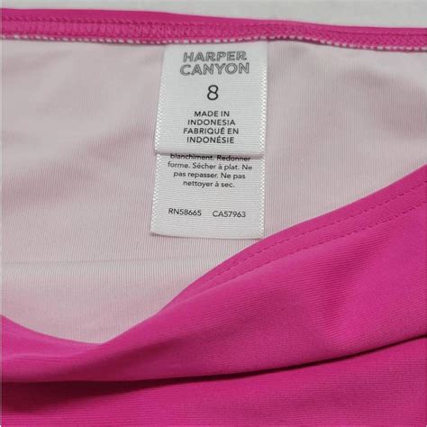 Harper Canyon Hot Pink Bikini Bottom Size Girls Depop