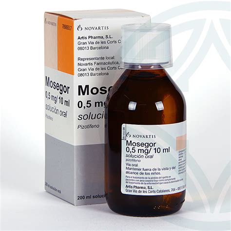 Mosegor 05 Mg10ml Solución Oral 200ml Farmacia Jiménez