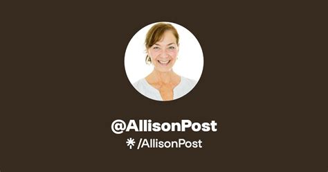 Allisonpost Linktree