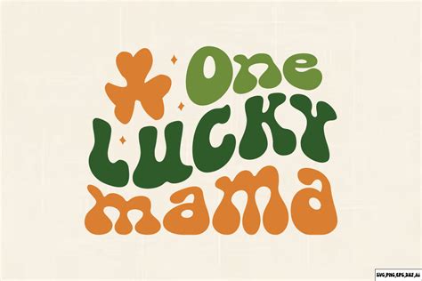 One Lucky Mama Svg Graphic By Vertex · Creative Fabrica