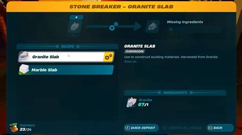 How To Get Granite Slabs In LEGO Fortnite - Gamer Tweak