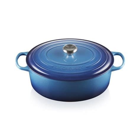 Le Creuset Br Ter Signature Oval Cm Azure