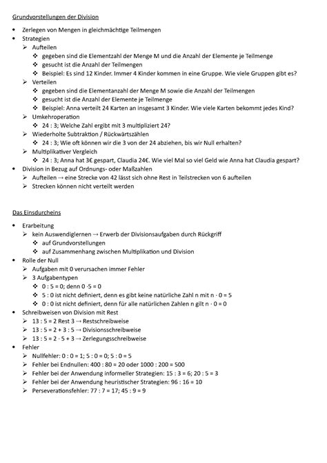 Mathe Grundlagen Der Arithmetik Und Ihrer Didaktik Teil 9