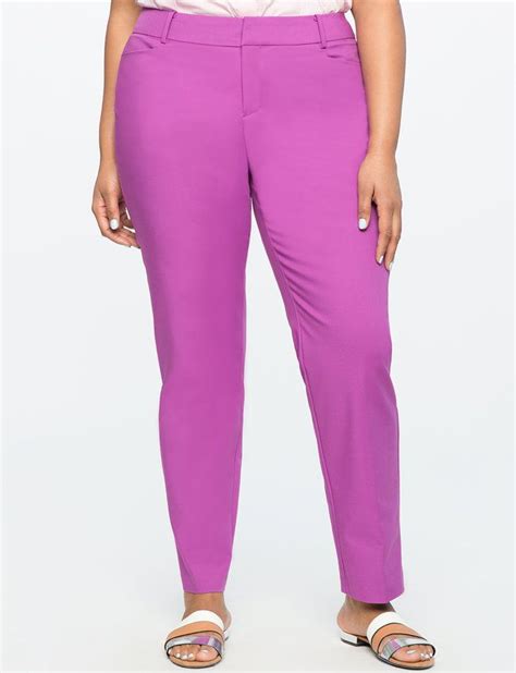 Kady Fit Double Weave Pant From Eloquii Ski Pants Pajama Pants