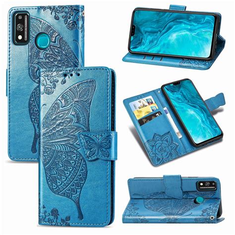 Huawei Honor X Lite Housse Etui Coque De Protection Type Portefeuille