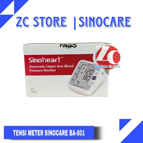 Jual Tensi Meter Sinocare Ba 801 Alat Cek Tekanan Darah Otomatis