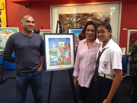 Swaha Hindu College Student Wins Powergen’s Schools’ Art Competition ...