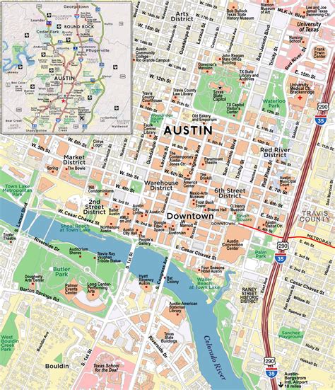 Central Austin, TX | Custom Mapping | Red Paw Technologies