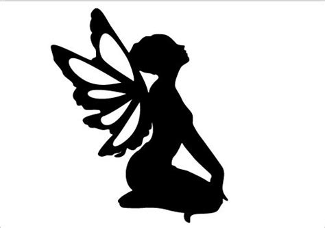 Fairy Silhouette Clipart Free Download On Clipartmag