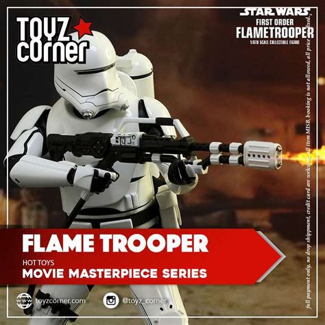 Jual Hot Toys Mms First Order Flametrooper Di Seller Toyz Corner Karet Kuningan Kota