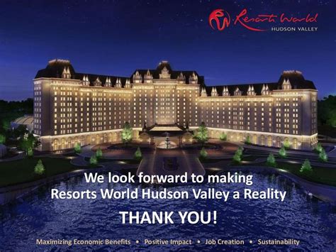 Resorts World Hudson Valley Presentation