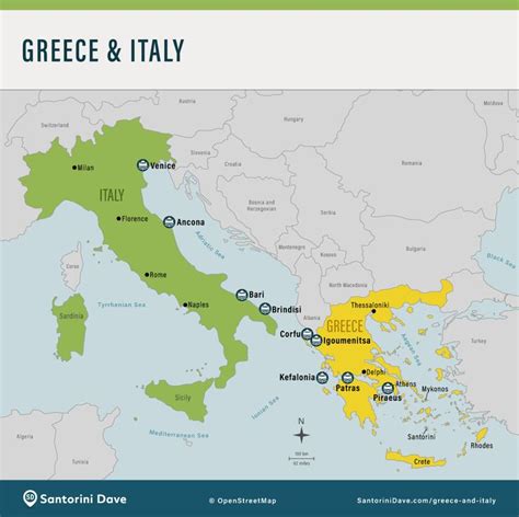 Greece & Italy - Map, Itinerary, & Where to Go | Greece itinerary ...