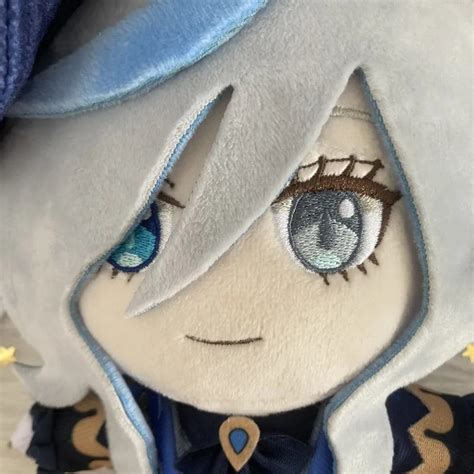 Anime Game Genshin Impact Focalors Furina Plush Doll Etsy UK