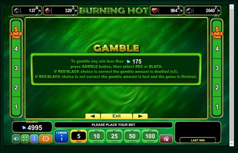 Burning Hot Slot - Free Play & Exclusive Bonuses | 96.45% RTP